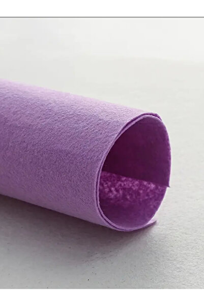 toptankece Lila Kalın Keçe 3 Mm Kalınlığında 100x100 Cm Ölçülerinde, Hobi Keçe