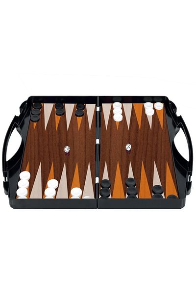 SERA Legendary Bag Backgammon - Checkers - Chess 3-Piece Game Set