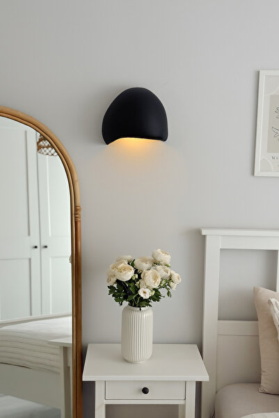 Lunalore Lore Serisi Aplik - Şarjlı Ledli - 27 CM - Siyah