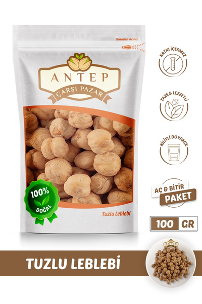 Antep Çarşı Pazar Tuzlu Sarı Leblebi Tavşanlı | 100 Gr.