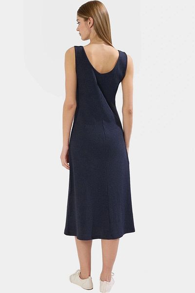 PayBuy Women's a Line Midi Knitted Dress Comfortable Casual Style Durable Material Perfect Fit Trending Design