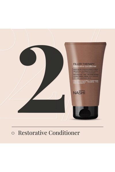 Nashi Filler Therapy Restorative Yıpranmış Kuru Saç Şampuanı 250ml