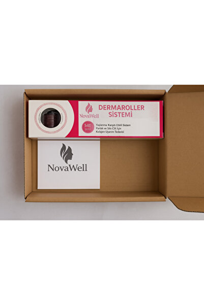 Kozmetik Dermaroller Titanyum 540 Iğneli 1 Mm Ve Ya 0.5 Mm