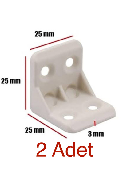 akçehome Köşe Rafı Üçgen Kenarlı 25cm 1 Adet Estetik Ve Pratik Mutfak Banyo Salon Çalışma