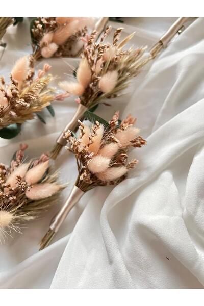 Mabeya 1 Adet Damat Yaka Çiçeği Sağdıç Çiçeği