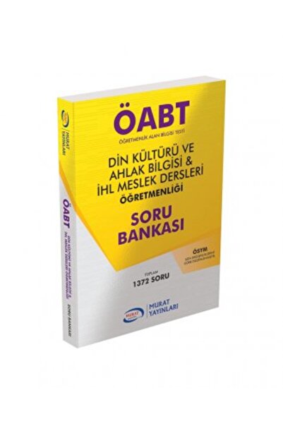 Murat Yayınları 1291 - ÖABT Din Kültürü ve Ahlak Bilgisi & İHL Meslek Dersler...
