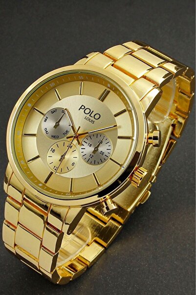 G Sport POLO Erkek Spor Lüks Metal Kol Saati