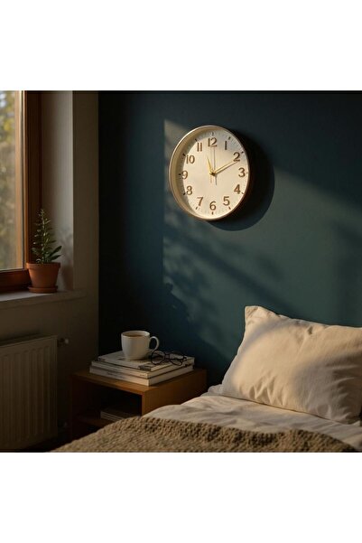 Revello Duvar Saati Iskandinav Home Tarzı Modern Tasarım Şık Tasarım Saatdukkanduvar Home