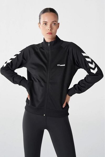 hummel Дамски суитшърт с цип Genesa 921773-2001, черен