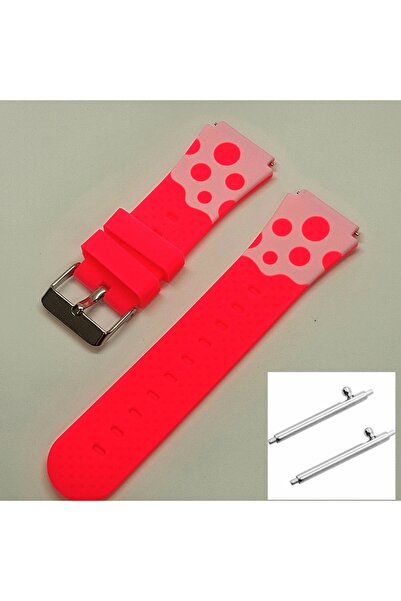atasaat SMART KİDS AKILLI SAAT KORDONU UYUMLU SİLİKON PEMBE RENK - 20 MM