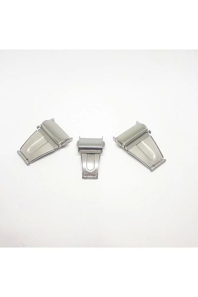 atasaat 16mm Metal Watchband - Side Snap Lock