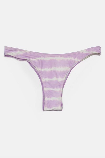New Look Women Tie Dye Bikini Bottom, Multicolor