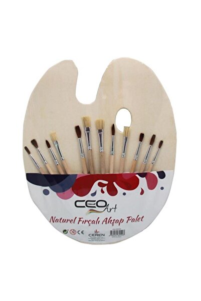 Genel Markalar Marka: Bu-bu Ceoart Ahşap Palet+12 Fırça Seti Naturel Ceo-sn0024 Kategori: Fırça