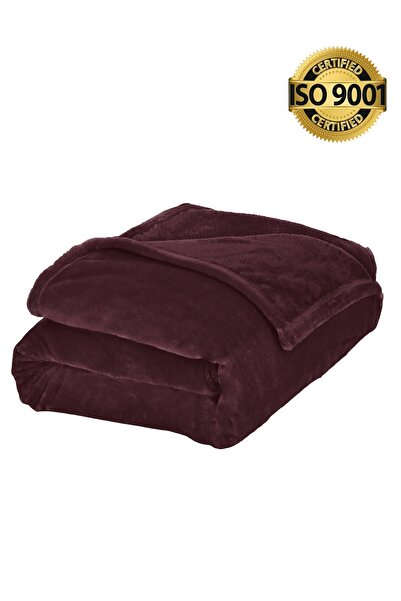 Master Home Textile Lightweight Velvet Blanket, 350GSM, 230x170cm Single Size, Soft All Season Flannel for Bed & Sofa