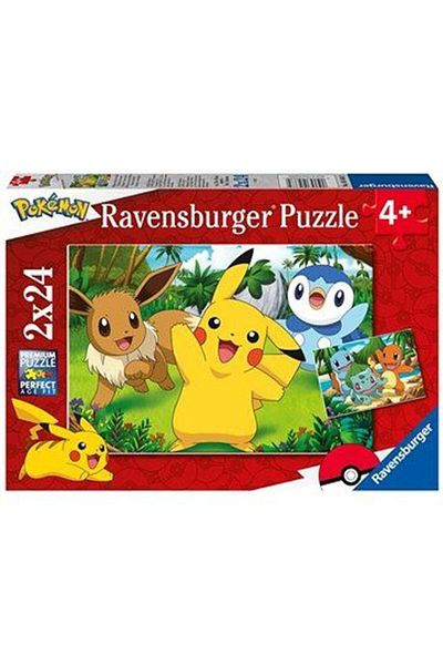 RAVENSBURGER 2X24P Pokemon Puzzle
