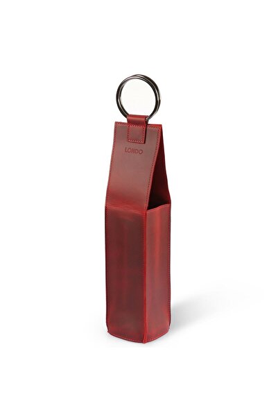 OttoAngelino Otto Angelino, Londo Real Leather Wine Bottle Holder and Carrier, Leather Wine Case