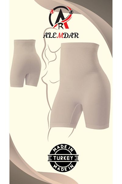 Alemdar Women's corset shorts over the abdomen to hide and tighten the belly