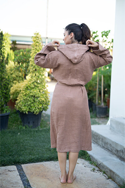 Mom Cherie Meliora 100% Cotton Waffle Adult Unisex Bathrobe