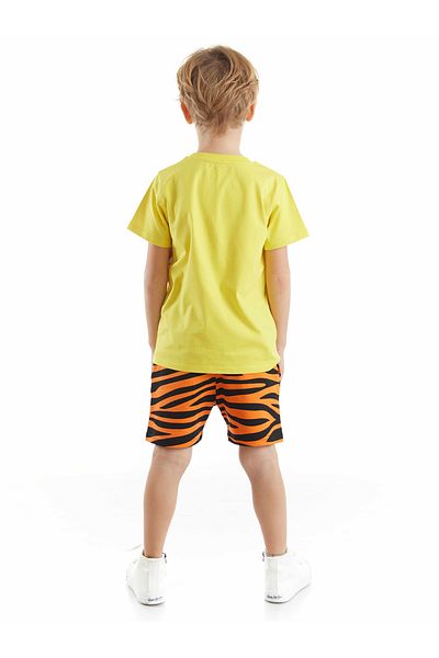 Denokids Комплект къси панталони за момче Wild One