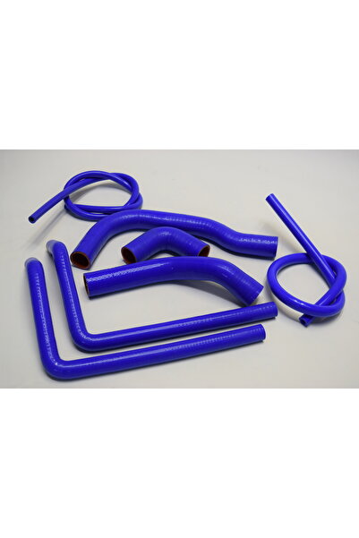 NURPAR Doğan Slx Kartal Slx Şahin S Mavi Silikon Hortum Seti Kalorifer Hortumlu