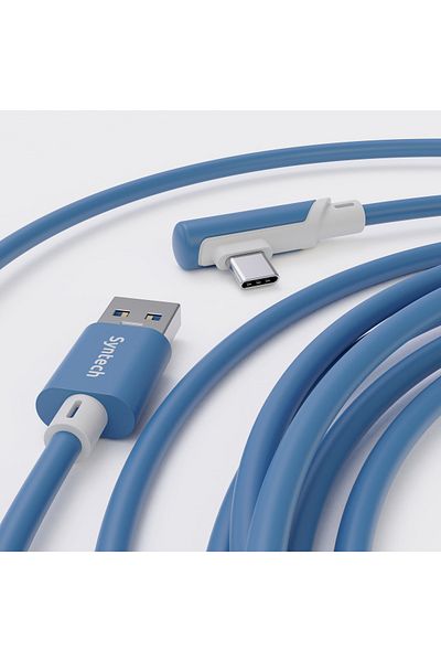 SYNTECH | Link Cable USB 3.0 to USB-C 5M | Blue