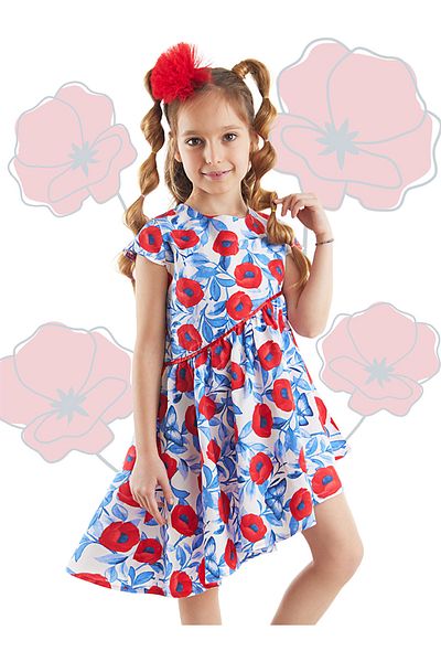MSHB&G Asymmetrisch geschnittenes Sommerkleid für Mädchen von Gelincik