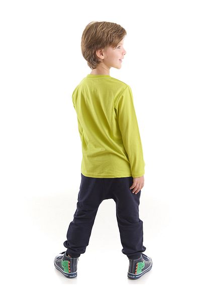 Denokids Rawr Dinosaur Boy T-shirt Pants Set