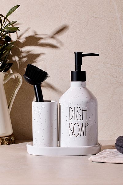 Perotti Σετ σαπουνιού Sapone White Brushed