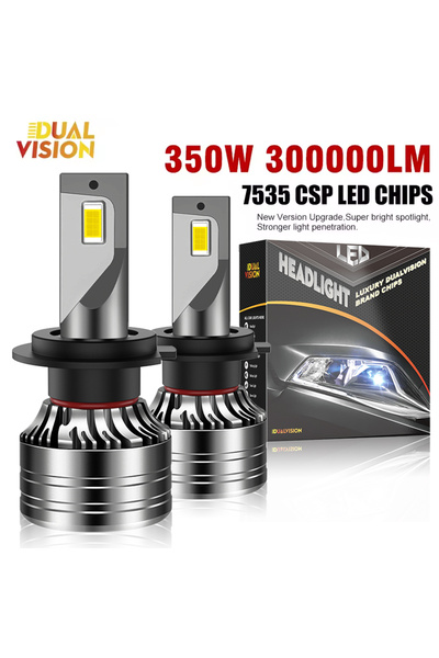 Choice K69-H7-6K 6000K Cold White Dualvision 2PCS Car Lights H7 H4 H1 9006 H1...