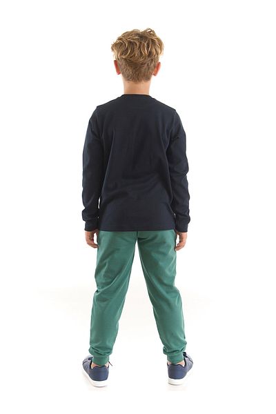 Denokids Astronaut Crocodile Boy T-shirt Trousers Set