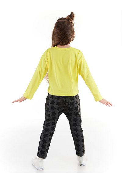 MSHB&G Boom Boom Cat Girl's T-shirt Trousers Set
