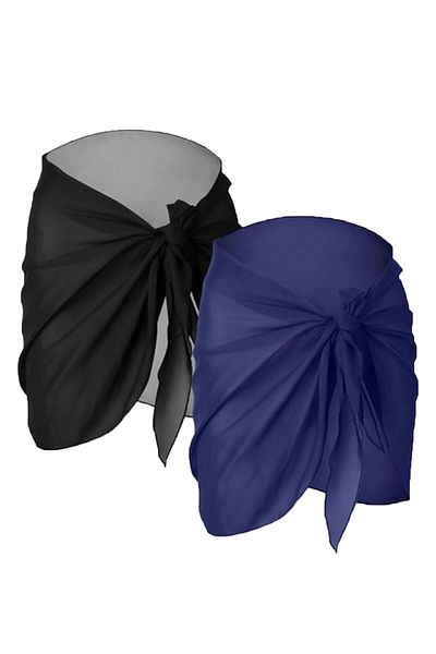 MinaCarin Tulle Pareo Set of 2