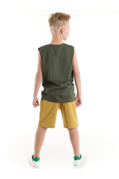 MSHB&G Safari Boy's T-shirt Gabardine Shorts Set