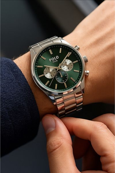 G Sport POLO Men's Sports Luxury Metal Wristwatch