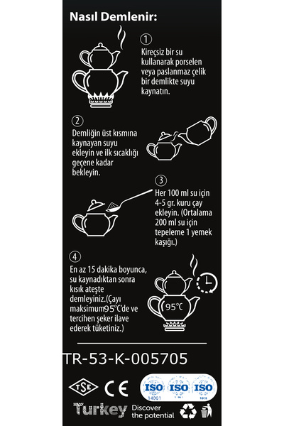 AYÇAY NATUREL 1000Gr. X 3
