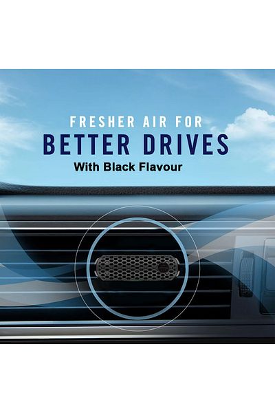 Generic Aroma Car Hex Black Air Freshener Long-lasting Natural Fragrance For Car And Home