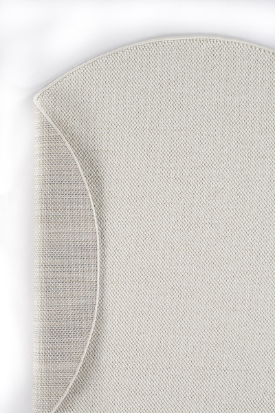 Livset Yumuşak Bukleli Ekru Beyaz Yuvarlak Halı Oturma Odası Salon Mutfak Koridor Balkon Çocuk Odası Halısı