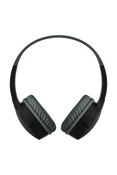 Belkin Kids Wireless On-ear Headphones Aud002bt Black Safe Volume, Comfortable & Long Battery