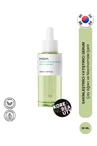 MIDHA Tea Tree (KOREANDBEAUTY) Soothing Serum | Kızarıklık Karşıtı Ve Yatıştı...