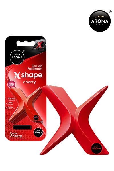 Generic Aroma Car X Shape Cherry Air Freshener - Long Lasting, Natural Scent For Car And Home