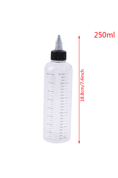 Choice 250 مل 30 مل/60 مل/100 مل/120 مل/250 مل بلاستيك PET سعة العصير السائل ...