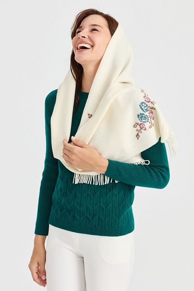 Desen Triko Tricotaj de damă, lână florală, os camisole