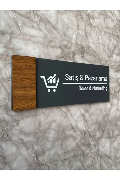 Yönline Wooden Series Matte Anthracite Sales & Marketing Direction Sheet
