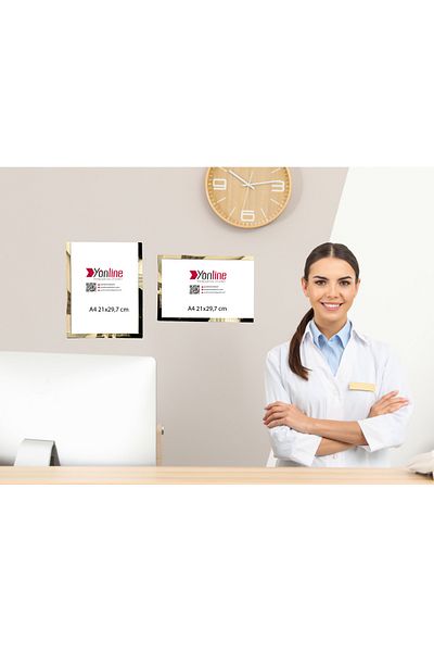 Yönline A4 Horizontal - Easy to Change Door and Wall Mounted Fountain Board