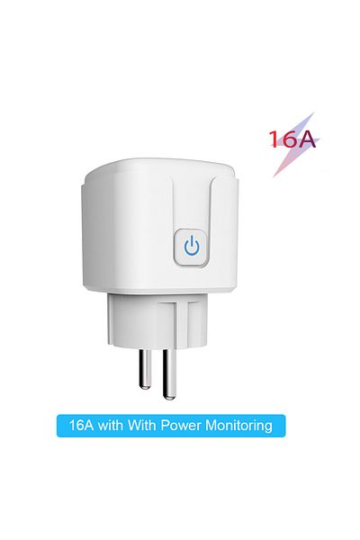 Choice Zigbee 16a Beige Tuya Zigbee Smart Plug 20a Eu Smart Socket With Power Monitoring Timing Function Vo