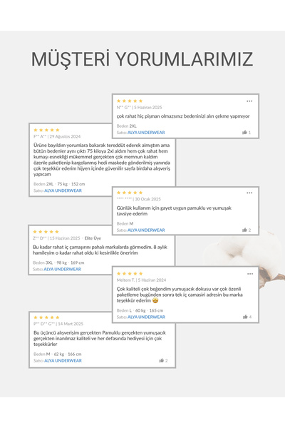 ALYA UNDERWEAR Pachet de 5 chiloți pentru femei din bumbac colorat - fucsia, liliac, trandafir uscat, somon, ecru