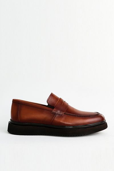 Greyybull Shoes Ανδρικά κλασικά παπούτσια από γνήσιο δέρμα Tan