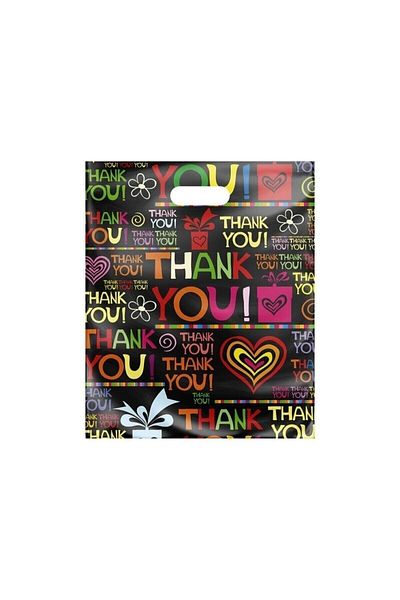ECOPLAST Reinforced (Occupied) Shop Bag 50cmx60cm Number 5 Patterned 50 Pieces