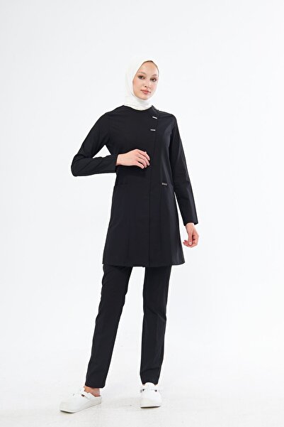 Onur Forma Elegance Santana Kadın Tesettür Takım - Siyah