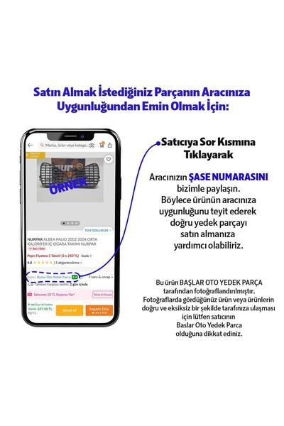 FARBA Doğan Kartal Şahin Sis Far Seti Çerçeveli Ayaklı Farba Marka